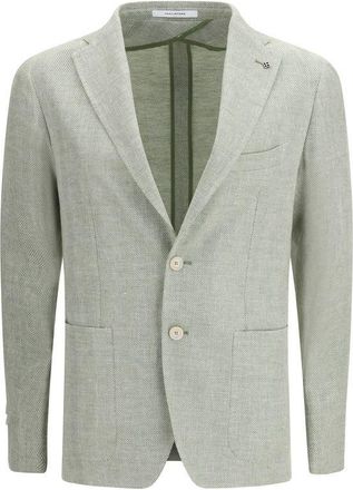 Tagliatore Linen Mens Blazer