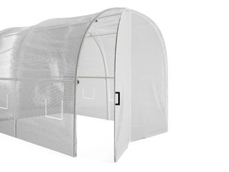 VENTE-UNIQUE.COM Invernadero t&uacute;nel pl&aacute;stico blanco