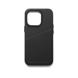 Mujjo Full Leather Wallet Case for iPhone 14 Pro in Black at Nordstrom