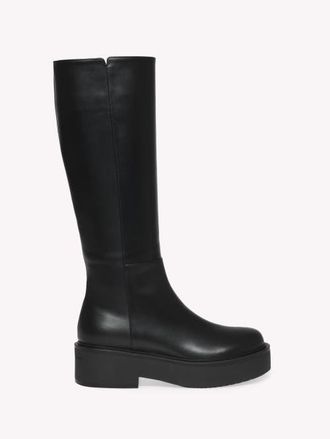 Gianvito Rossi Hiro Boot Boots in Black Leather at Nordstrom, Size 40.5