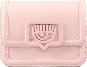Chiara Ferragni Stijlvolle PU-tas - Dames - Schoudertassen - Roze - ONE Size - Tassen