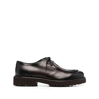 Doucal's Veterschoenen Derby - Heren - Veterschoenen - Bruin - 41 1/2 EU - Schoenen