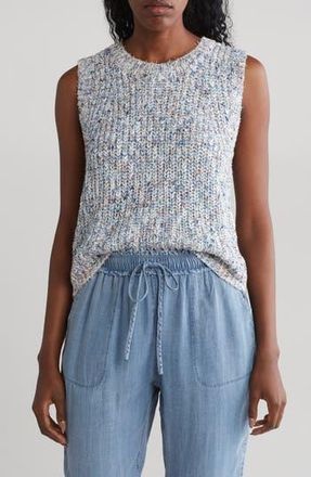 Splendid Elysees Sweater Tank in Blue Marl at Nordstrom Rack, Size X-Small