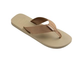 Havaianas Urban Basic Sandals Mens Sandals Sand Grey : EU 43/44 (US Mens 11/12) M, Rubber/Textile