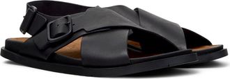 Camper Lluc X-Strap Sandal in Black at Nordstrom, Size 42