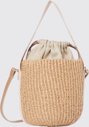 Chlo&eacute; Borsa a secchiello Woody Chlo&eacute; in rafia