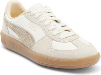 Puma Palermo Elevata Platform Sneaker in Warm White/Chocolate Chip at Nordstrom, Size 10.5