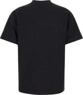 Casablanca Mens Black Organic Cotton T-Shirt