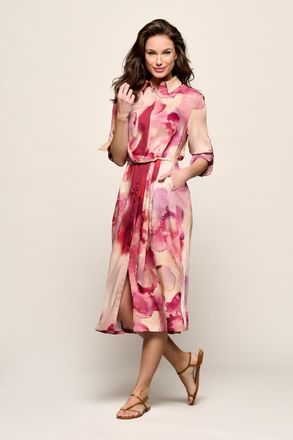 Mart Visser Bowie Print Jurk Roze