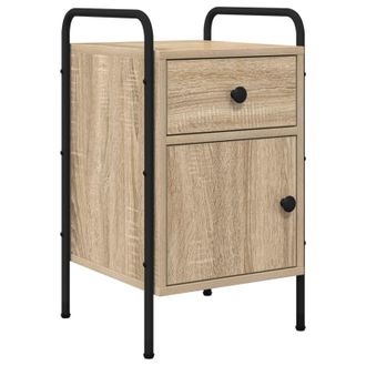 vidaXL Mesa De Noche Roble Sonoma 35 X 36,5 X 61 Cm Vidaxl