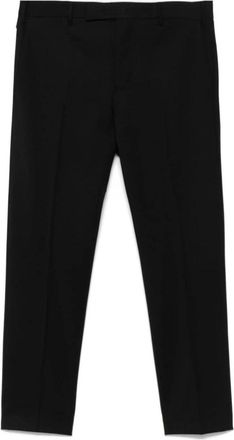 Pantaloni Torino Zwarte Herenbroek - Heren - Slim Fit Broeken - Zwart - S - Broeken