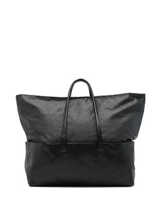Cornelian Taurus By Daisuke Iwanaga x OGATA Paris medium leather tote bag - women - Calf Leather - OS - Black