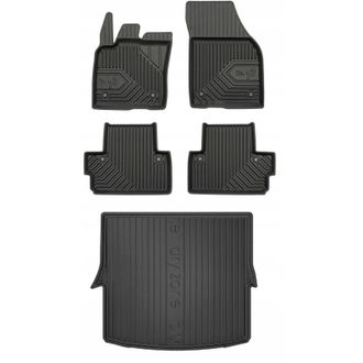 OEM Set 77 Alfombrillas Y Fundas De Goma Volvo S40 2 Sed&aacute;n 2004-2007