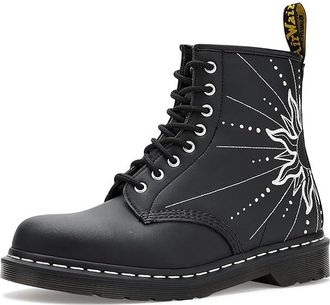 Dr. Martens 1460 Solar Flare Boots Black : UK 9 (US Mens 10 - US Womens 11) Medium, Leather