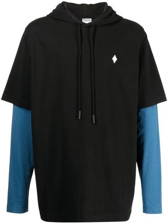 Marcelo Burlon Felpa con stampa - Nero
