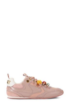 Kurt Geiger Kurt Bead Slim Runner Sneaker in Peach at Nordstrom, Size 8.5Us