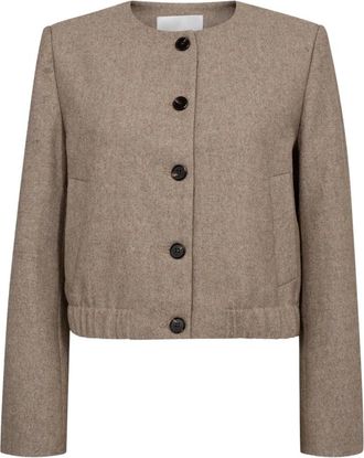 Co'Couture Dames, Jassen, Bruin, Maat: S