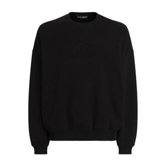 Dolce & Gabbana Hombre, Sudaderas, Negro, Talla: L