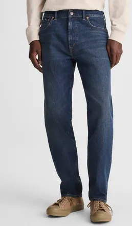 Madewell Relaxed Taper Jeans in Brinmont Wash at Nordstrom, Size 34 X 32