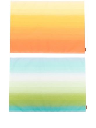 Missoni Home Tovaglietta con effetto sfumato (set di 2) - Viola