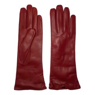 Restelli Guanti Guantes de Nappa y Cachemir Bruciato - Accessories - unisex - Marr&oacute;n - 7 1/2 IN