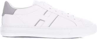 Hogan H691 Veter H - Heren - Sneakers - Wit - 39 EU - Leer - Schoenen