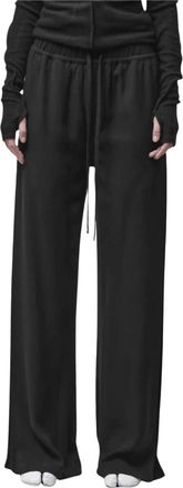 Thom Krom Wijde broek - Dames - Wijde Broeken - Zwart - S - Broeken