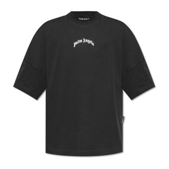 Palm Angels T-Shirts, male, Black, Size: XL T-shirt with print