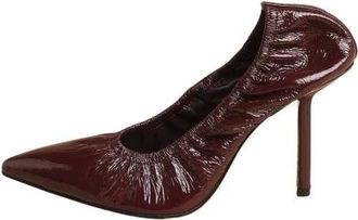 Studio Amelia Pump Arricciata T.90 - Dames - Pumps - Rood - 41 EU - Leer - Schoenen
