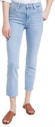 Paige Cindy Straight Leg Jeans In Park Ave