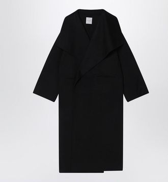 Toteme Signature doublé coat black