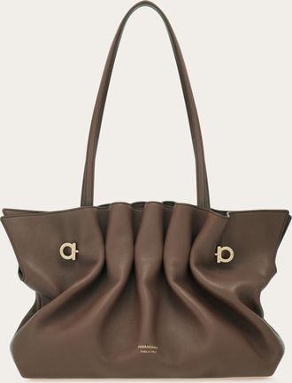 Ferragamo Donna Ferragamo Soft-bag (M) Grigio