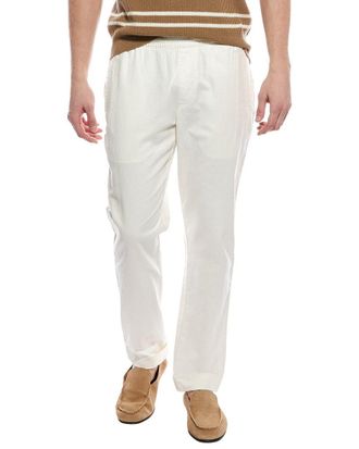 Onia Linen-Blend Stretch Cuff Pant