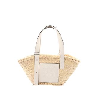 Loewe Pre-owned Loewe Small Raffia Anagram Basket Tote Ladies 2LZJIY3R5OEIZOPP