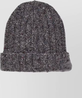 Maison Margiela ribbed wool beanie