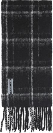 Our Legacy Estate Sjaal - Heren - Wintersjaals - Zwart - ONE Size - Wol - Accessoires