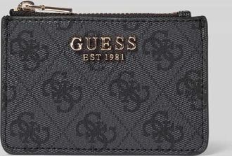 Guess Portemonnaie mit Logo-Detail Modell Laurel in Black, Gr&ouml;&szlig;e 1