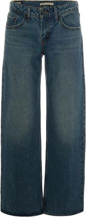 Levi's Laag LOS Geredde Stad - Dames - Regular Fit Jeans - Blauw - W30 - Jeans
