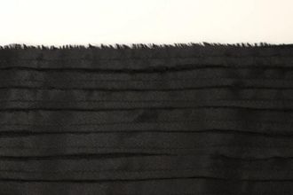 Dolce & Gabbana Black Silk Womens Waist Cummerbund Accessory