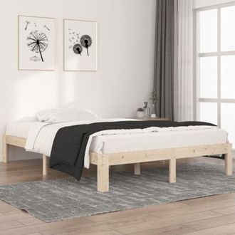 vidaXL Giroletto in Legno Massello di Pino 140x200 cm - Vidaxl