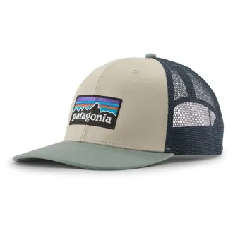Patagonia P-6 Logo Trucker Hat Cap - Unisex | grau