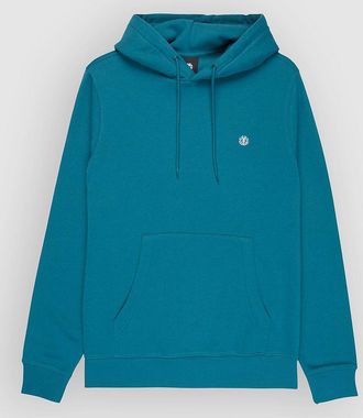Element Icon Embroidery Hoodie blau