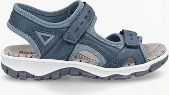 Rieker Womens Rieker CLARA Womens Hiking & Trail Sandals Blue - Size: 7.5