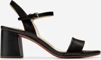 Cole Haan Womens Josie Block Heel Sandals - Black Size 10.5