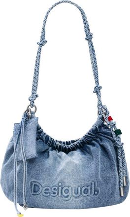 Desigual Denim Shoulder Bag in Light Blue at Nordstrom