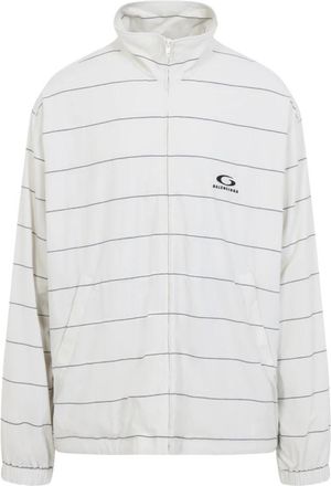 Balenciaga Tracksuit Jacket - Heren - Zomerjassen - Wit - S - Jassen