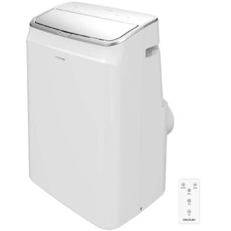 Cecotec Cecotec - Aire Acondicionado Port&aacute;til Con Mando A Distancia Y Bomba De Calor Forceclima 12600 Soundless Heating. 12000 Btu Pantalla Led 5 Modos