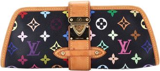 Louis Vuitton Black Monogram Multicolor Shirley (Authentic Pre-Loved)