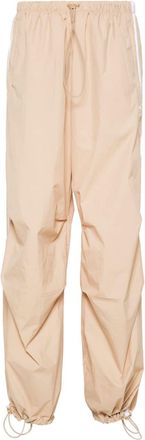 adidas 3-Stripes track trousers - women - Polyamide - 2XS - Neutrals