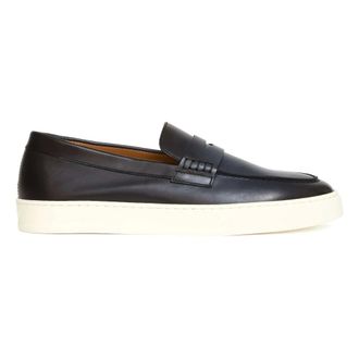 Doucal's Moccasin Cassette Sole - male - Doucals - Loafers - Blue - 8 1/2 UK - Shoes